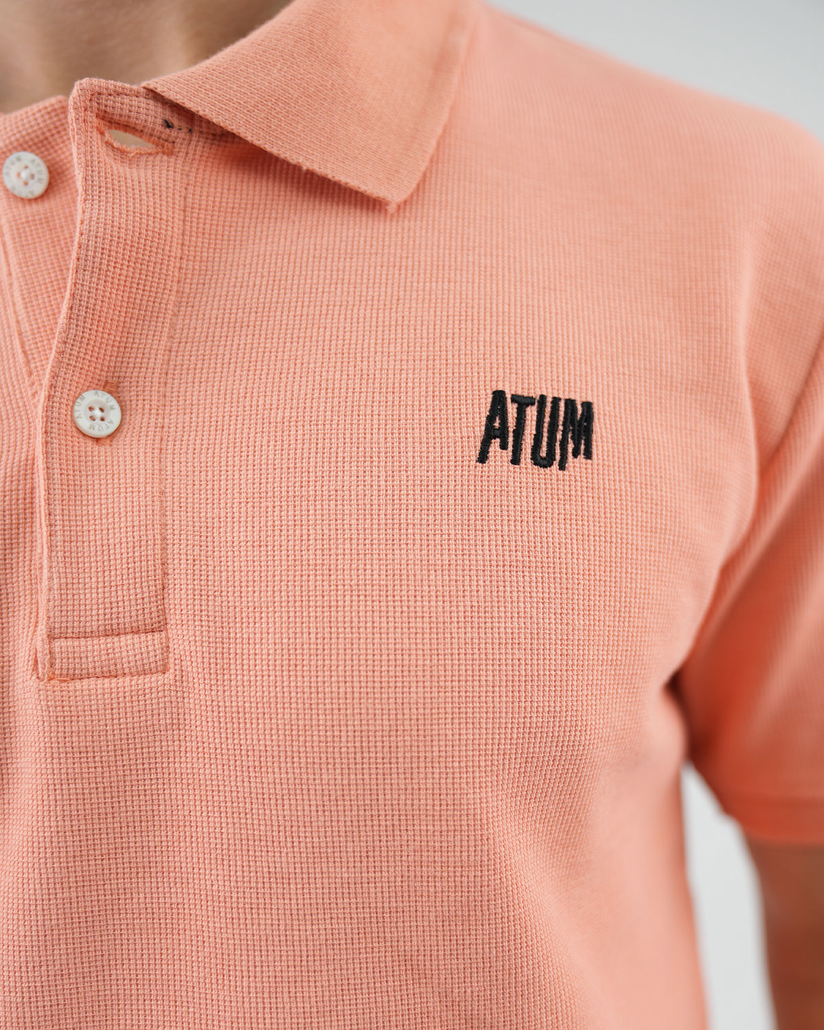 Regular Fit Coral Polo Shirt-Atum -6271981