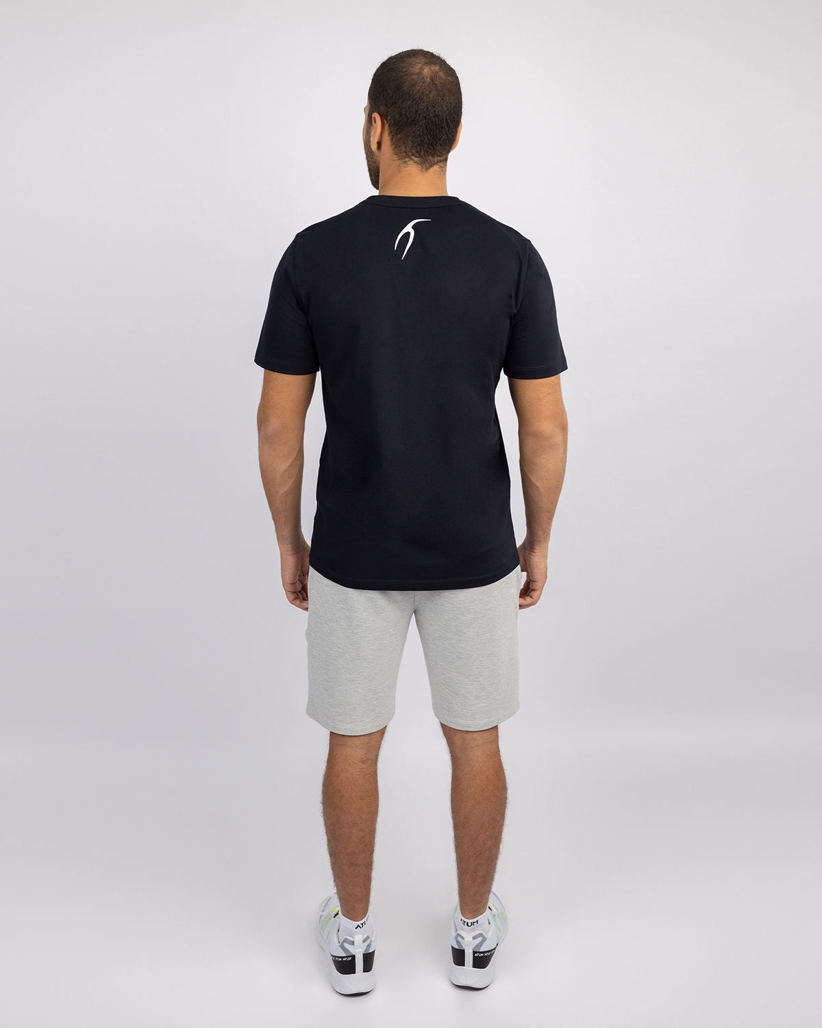 Men's Gray Standard Fit Short-Atum -92465457