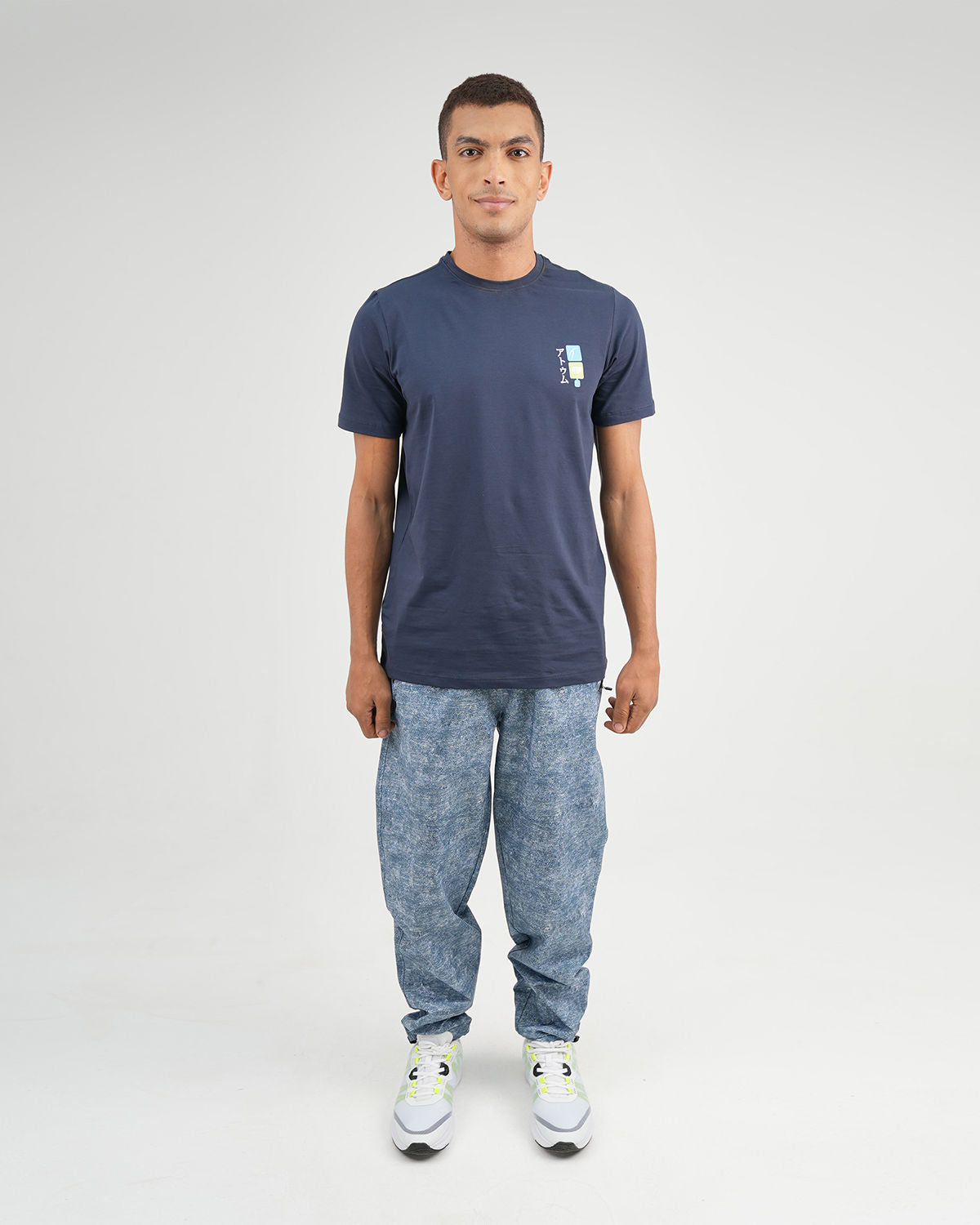 Dragon Strike Graphic Navy T-Shirt-Atum -4592214