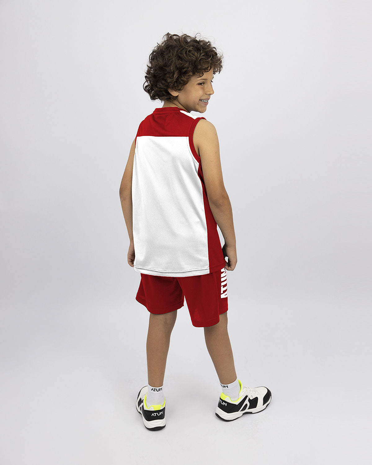 Basketball Boy's Red Short-Atum -8068707