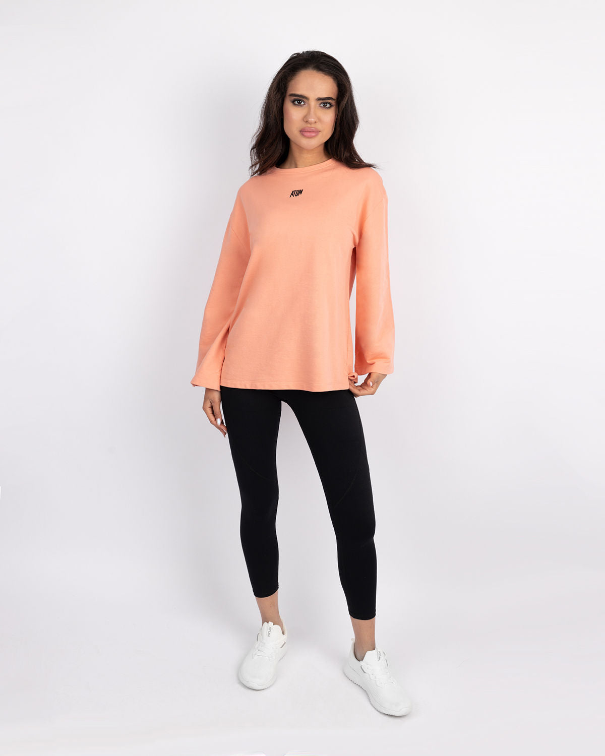 Elegance Oversize Coral T-Shirt-Atum -54467492