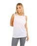 Victory Sleeveless White Tank Top