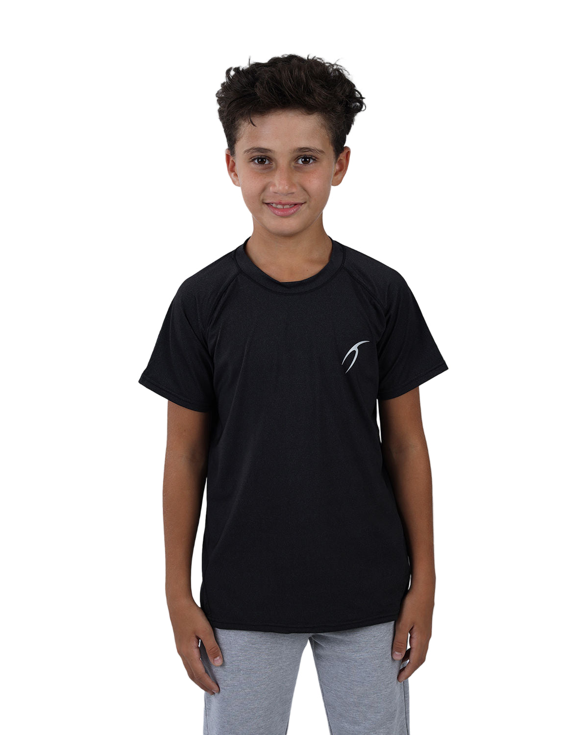 Power-On Sports Black T-Shirt-Atum -52098385