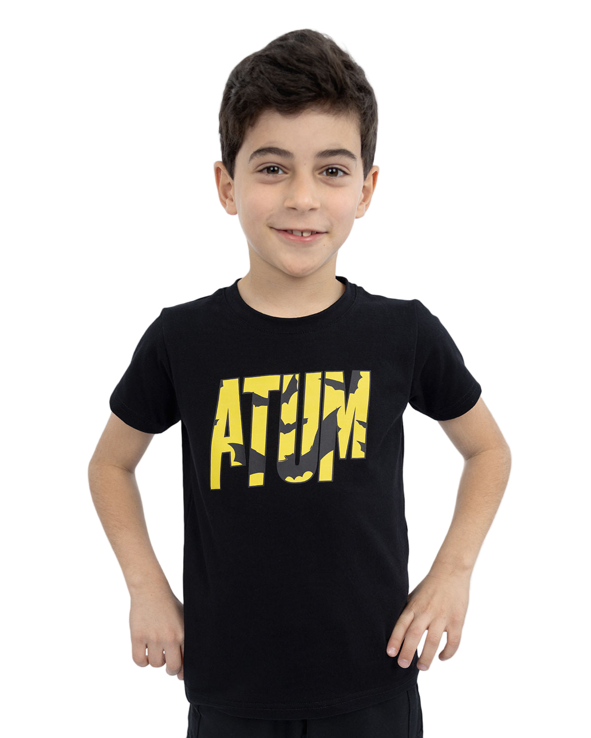Super Hero Boy's Yellow T-Shirt