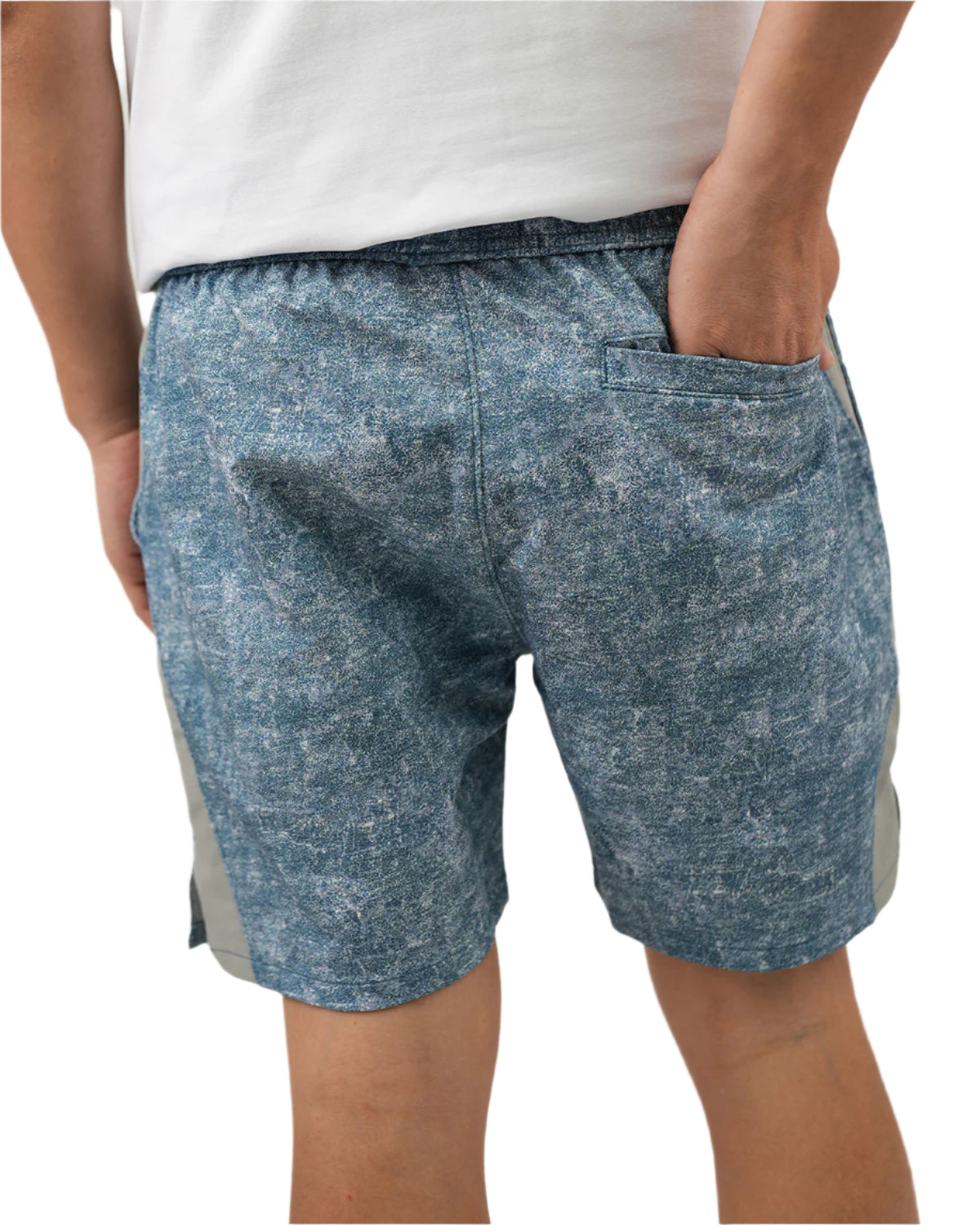 Printed Navy Training Short-Atum -9282893