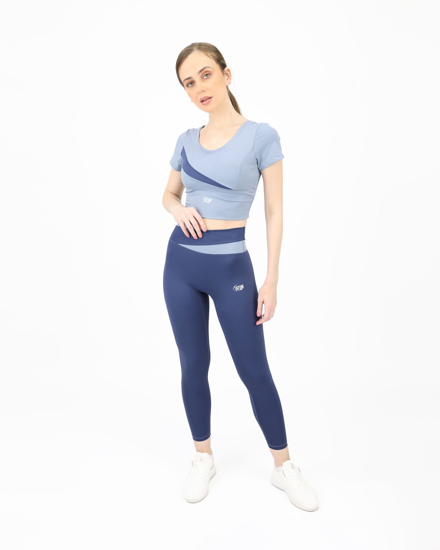 Horizon Duo Curve Navy Leggings-Atum -86769623