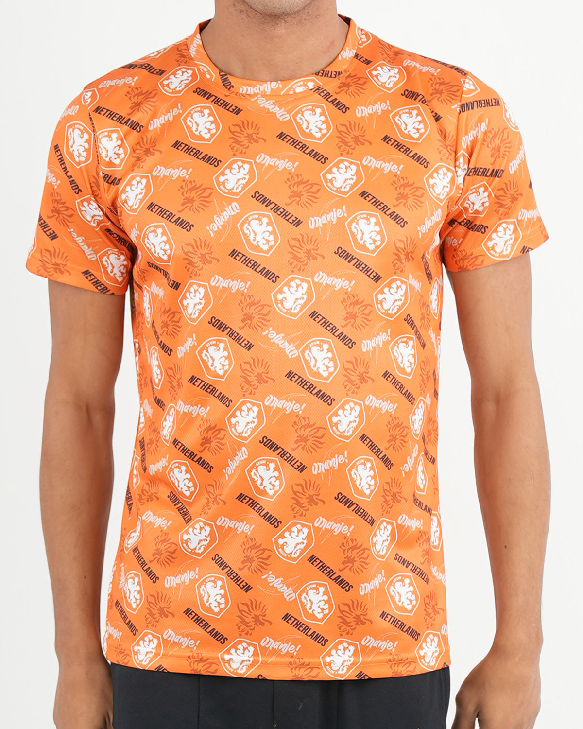 Orange-Sports-Unisex T-Shirt-Atum -69470356