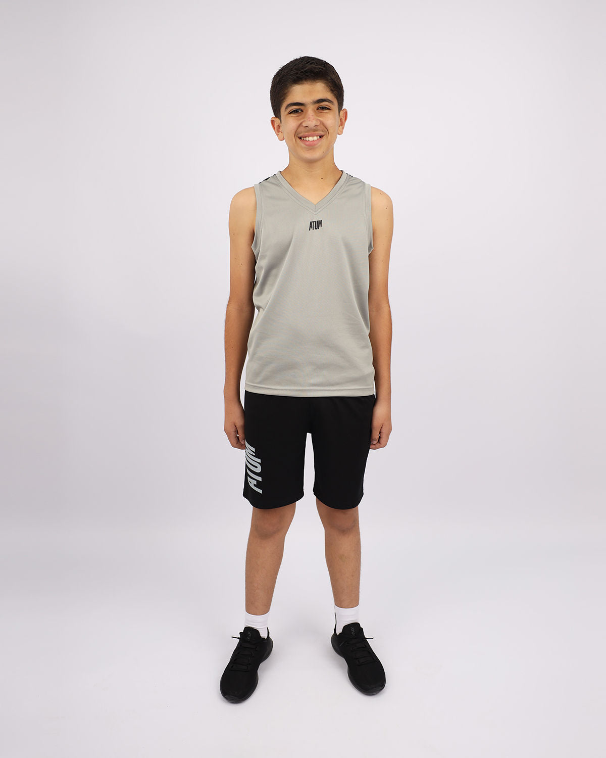 Basketball Boy's Black Short-Atum -37836811