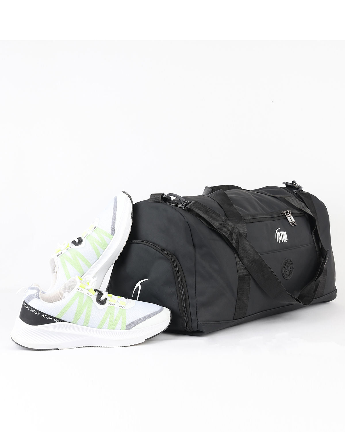 Elite Travel Black Duffel Bag-Atum -43514507
