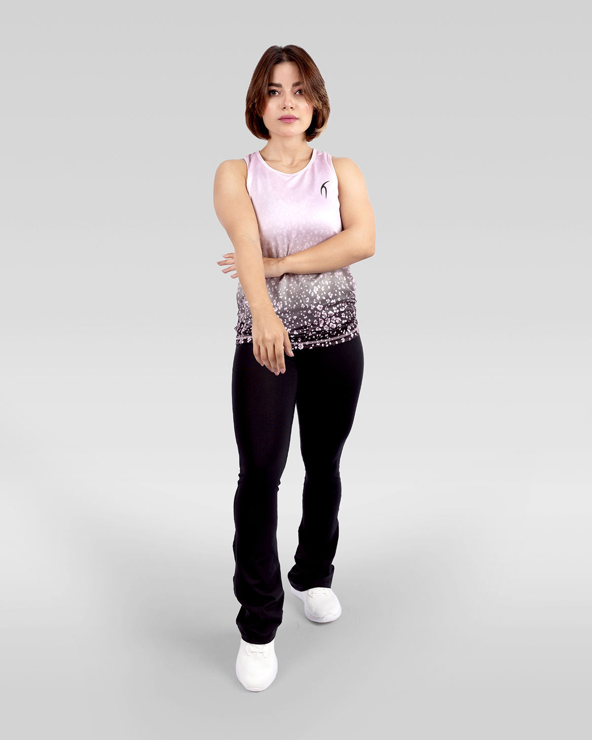 Colored Tank Pink Top-Atum -61693953