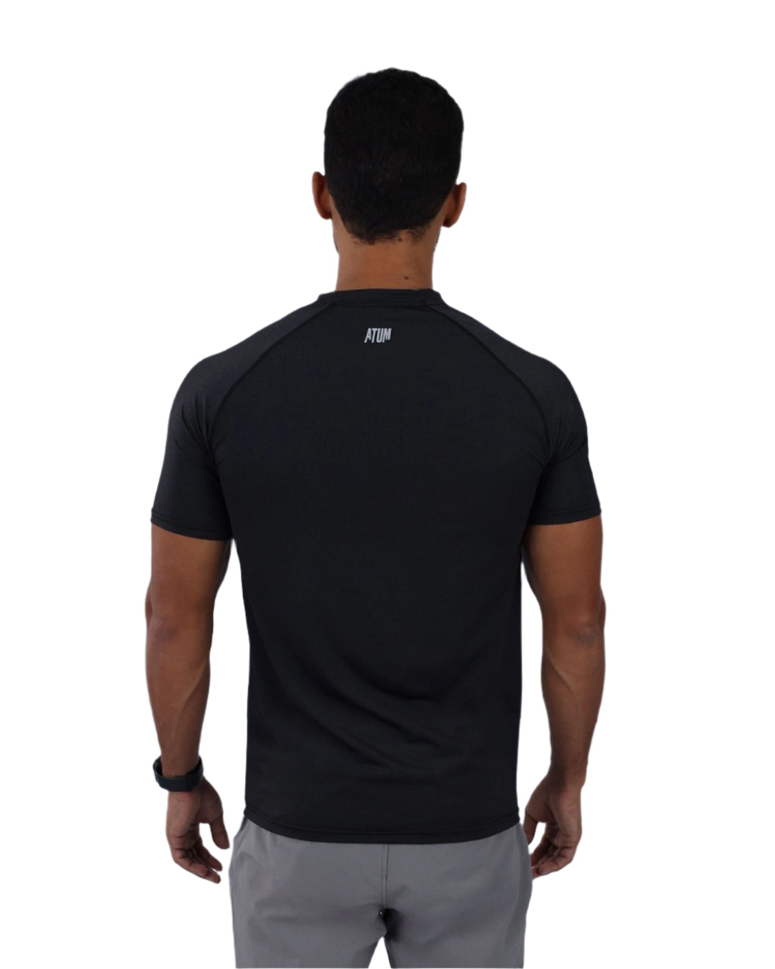 Dri-FIT Short-Sleeve Black Fitness Top-Atum -66761240