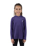 Vivid Long-Sleeve Purple Hoodie