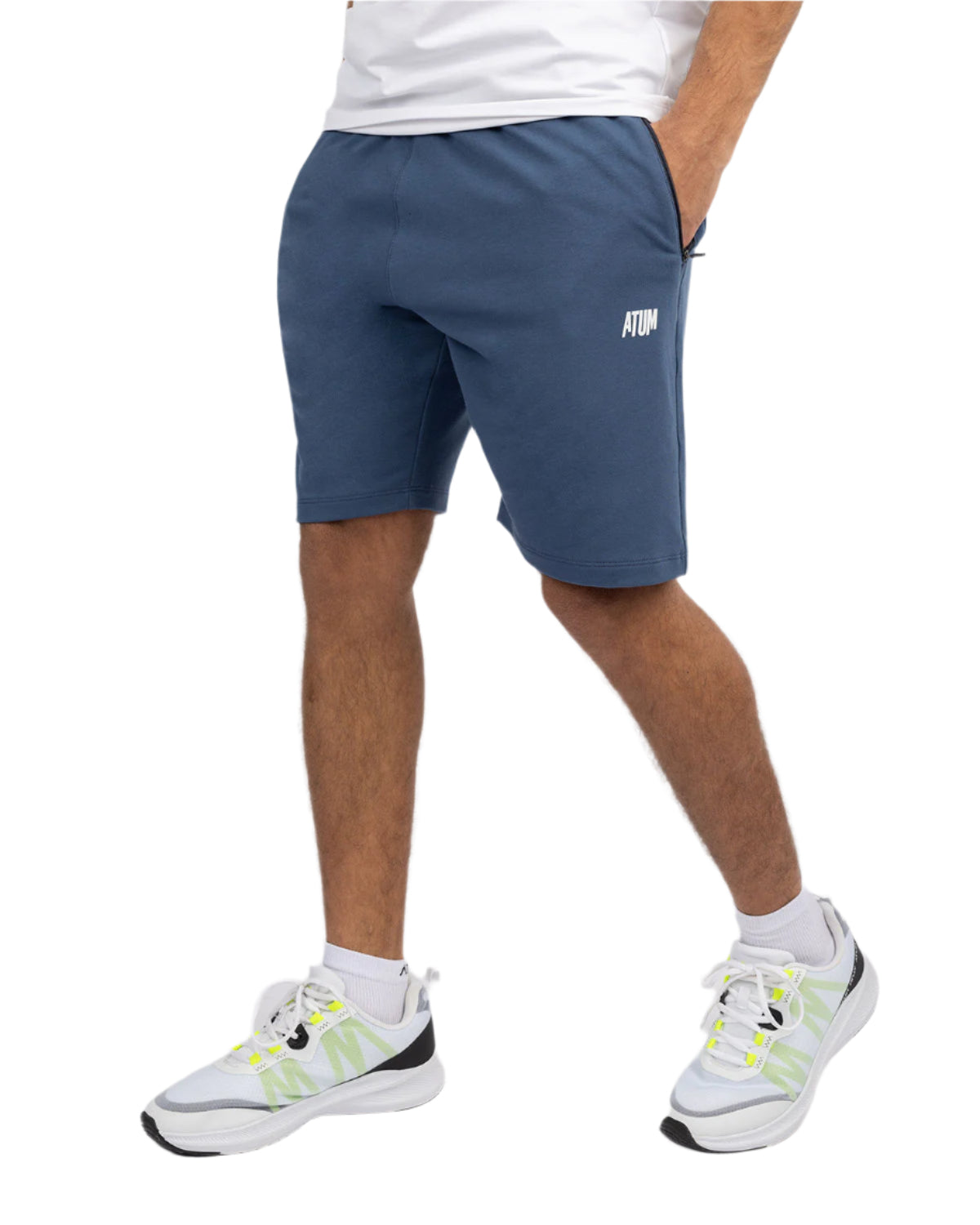 Men's Navy Standard Fit-Short-Atum -18770673