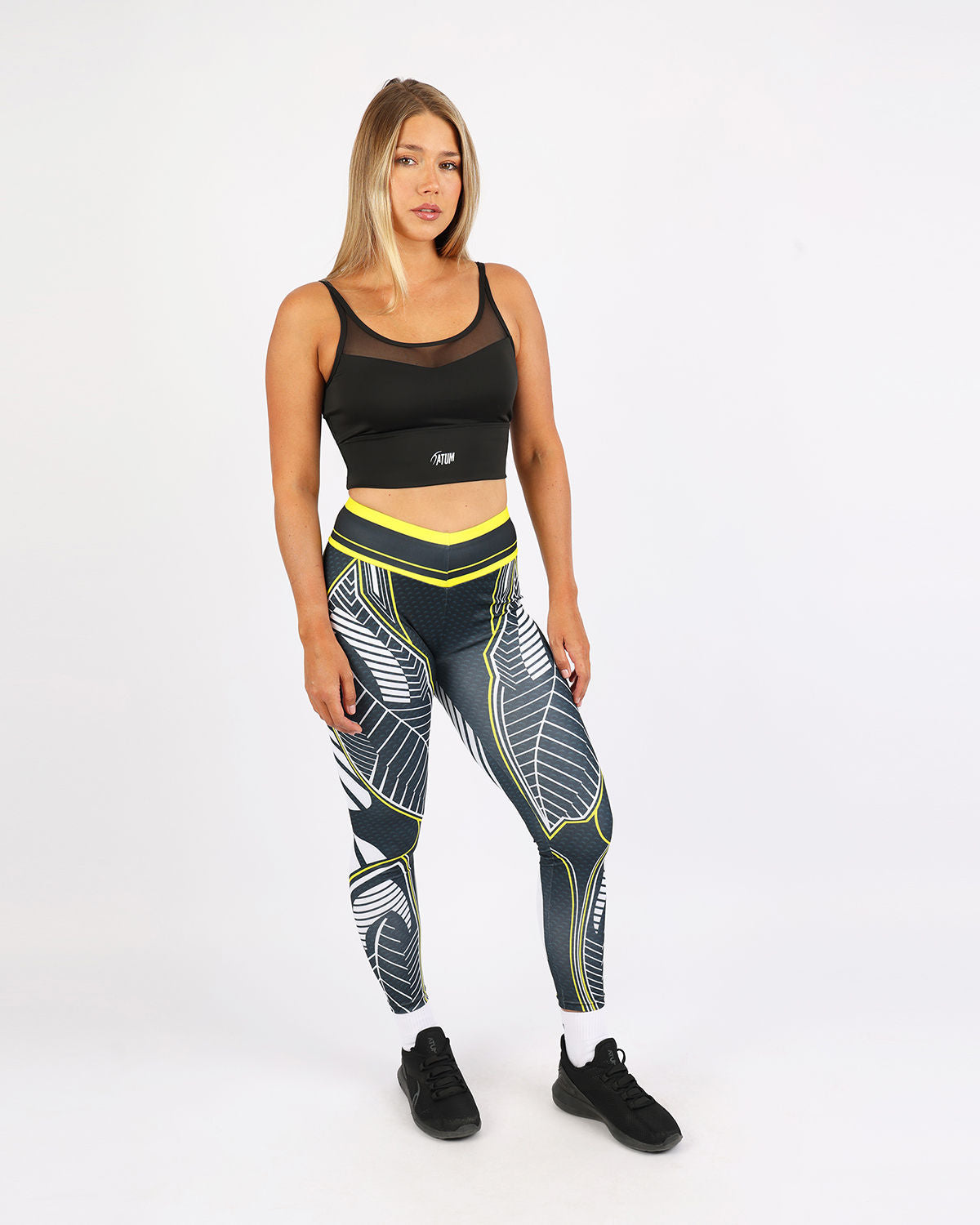 Strike Performance Yellow Leggings-Atum -75051505