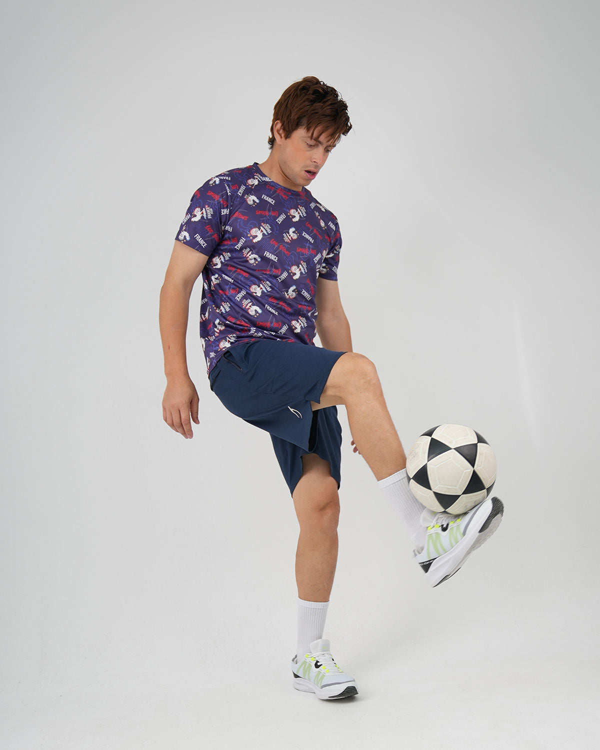 Les Bleus Sports Unisex T-Shirt-Atum -27093461