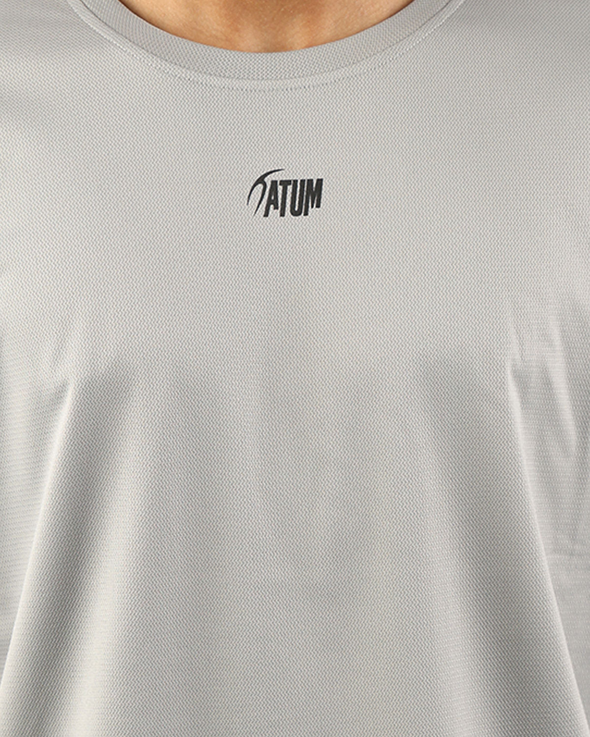 Prime Fit Men's Gray T-Shirt-Atum -30928909
