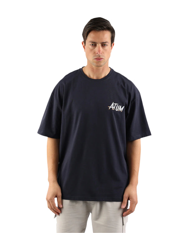 Highway Riders Navy T-Shirt-Atum -31999282