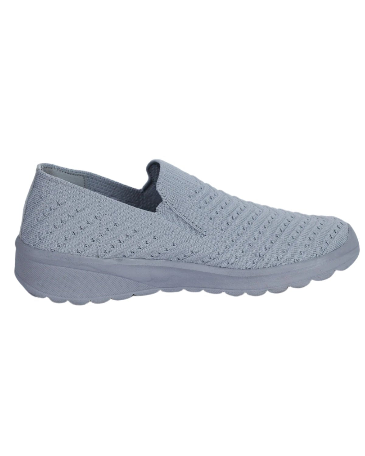 Stylish Slip-On Gray Women Shoes-Atum -54195426
