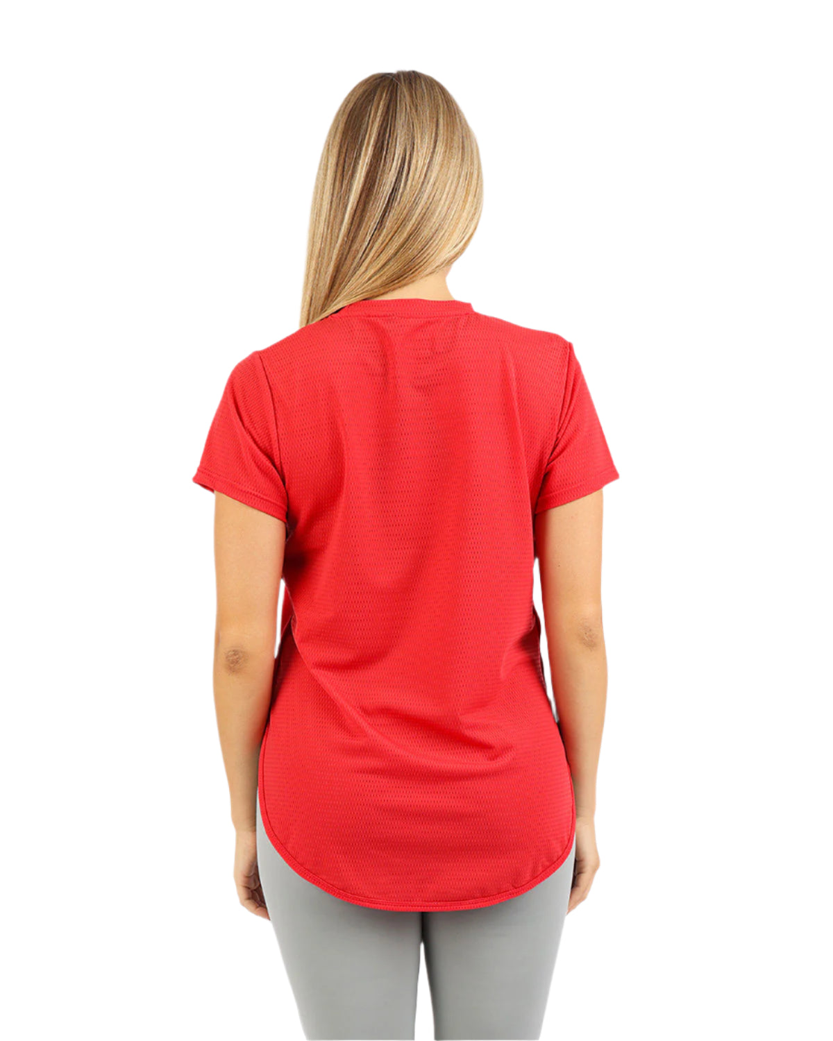 Short-Sleeve Training Red Top-Atum -44532189