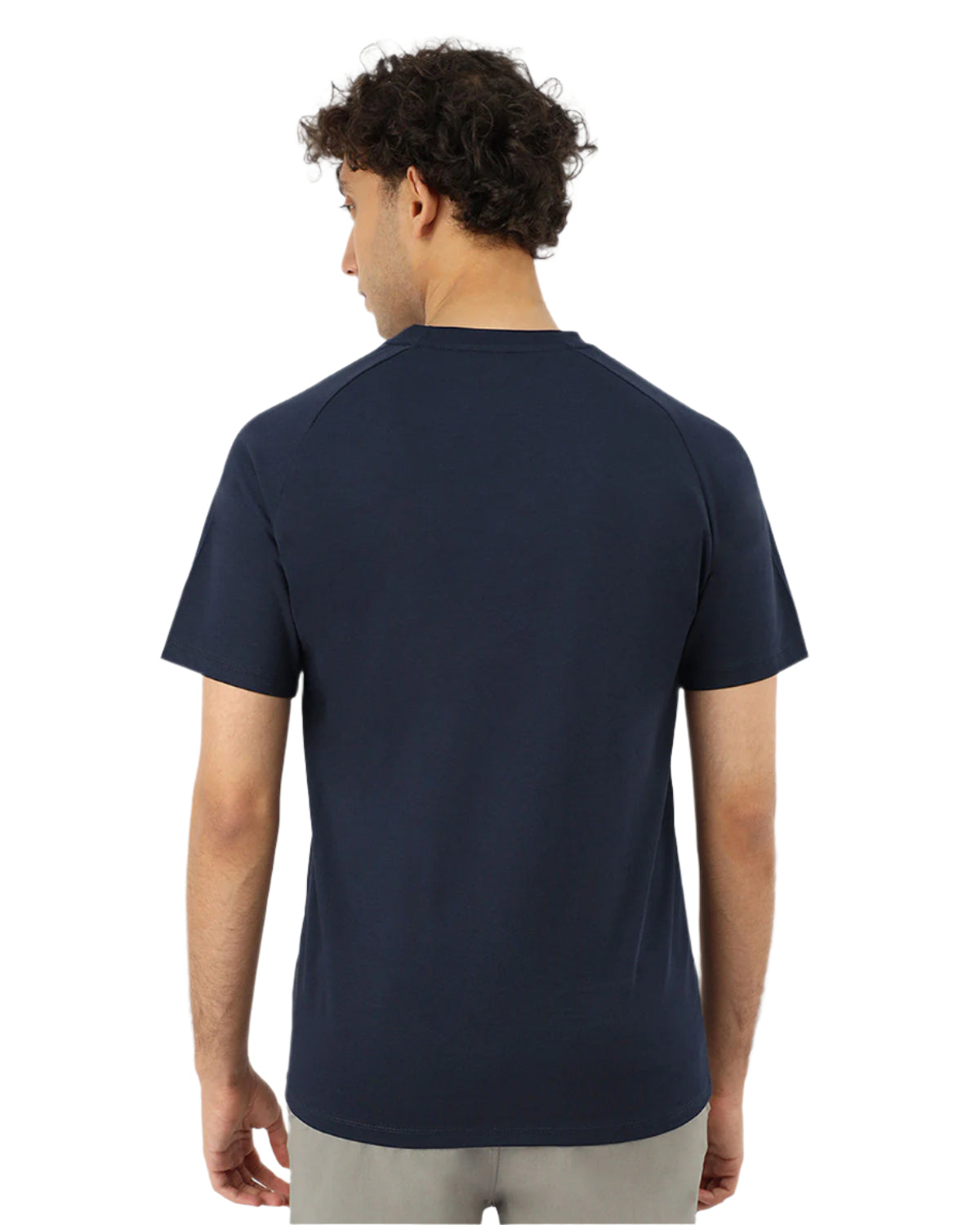 Men's Cotton Navy Teee-Atum -19759550