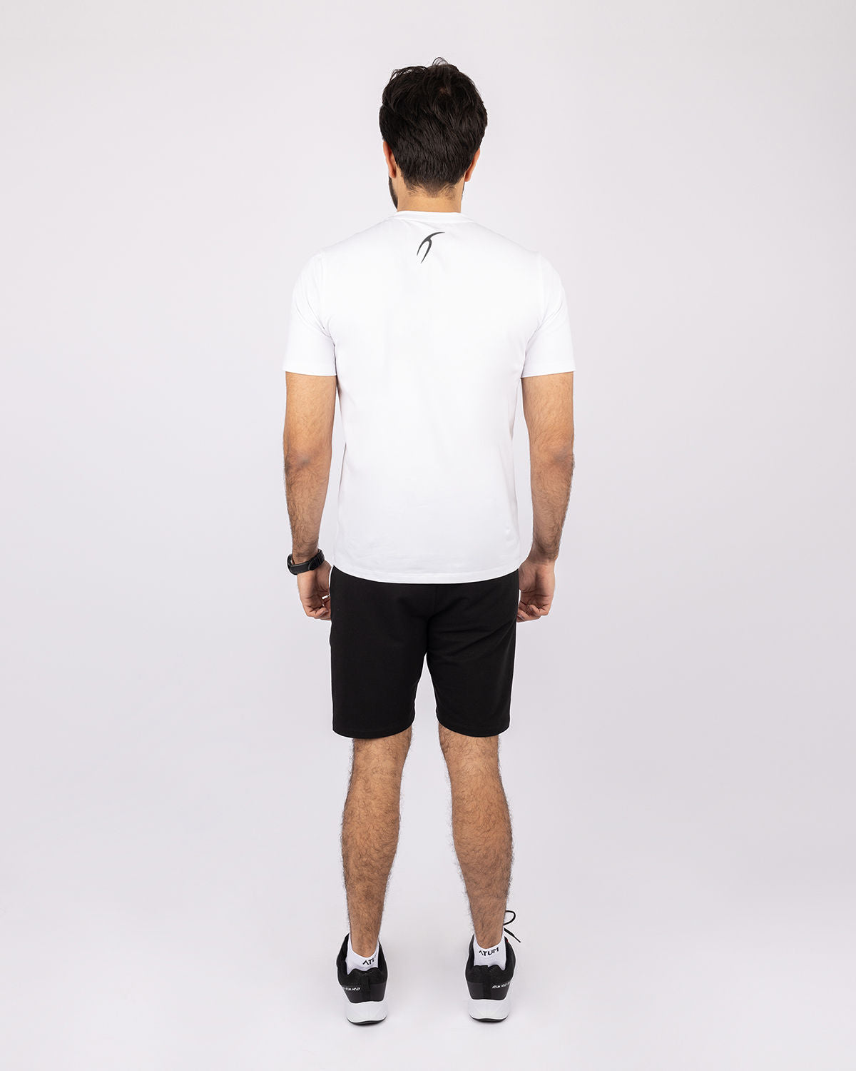 Men's Black Standard Fit-Short-Atum -38753807