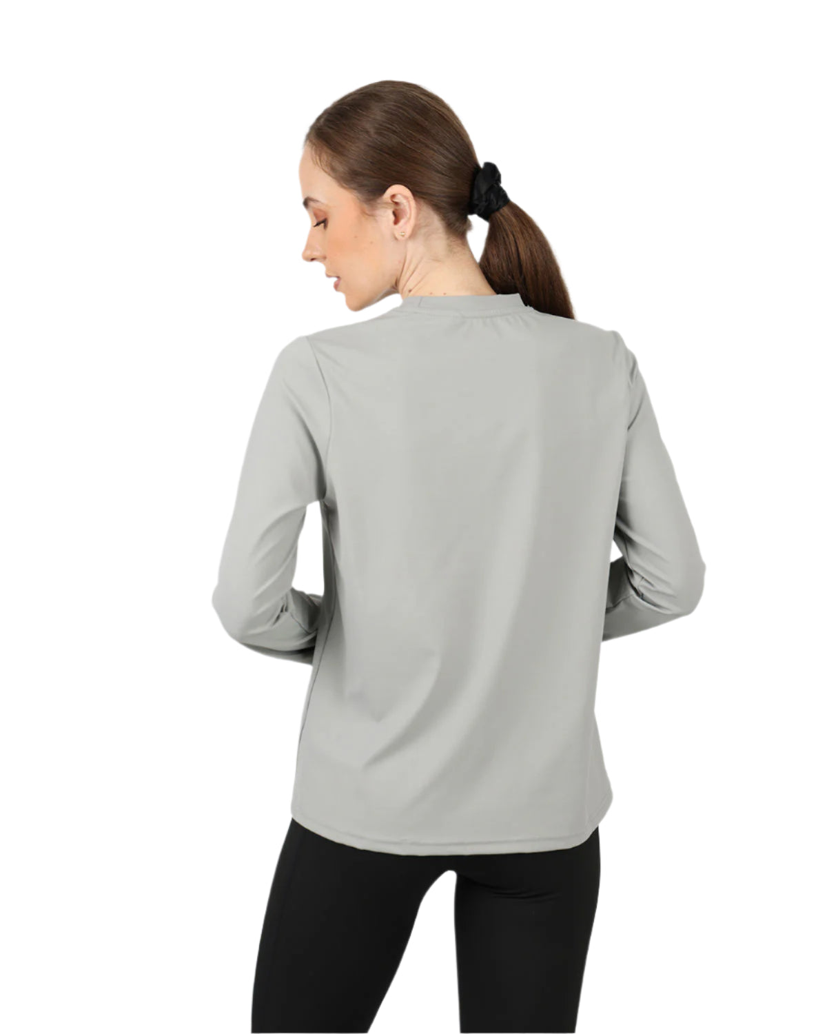 Training Long-Sleeve Gray T-Shirt-Atum -98619780