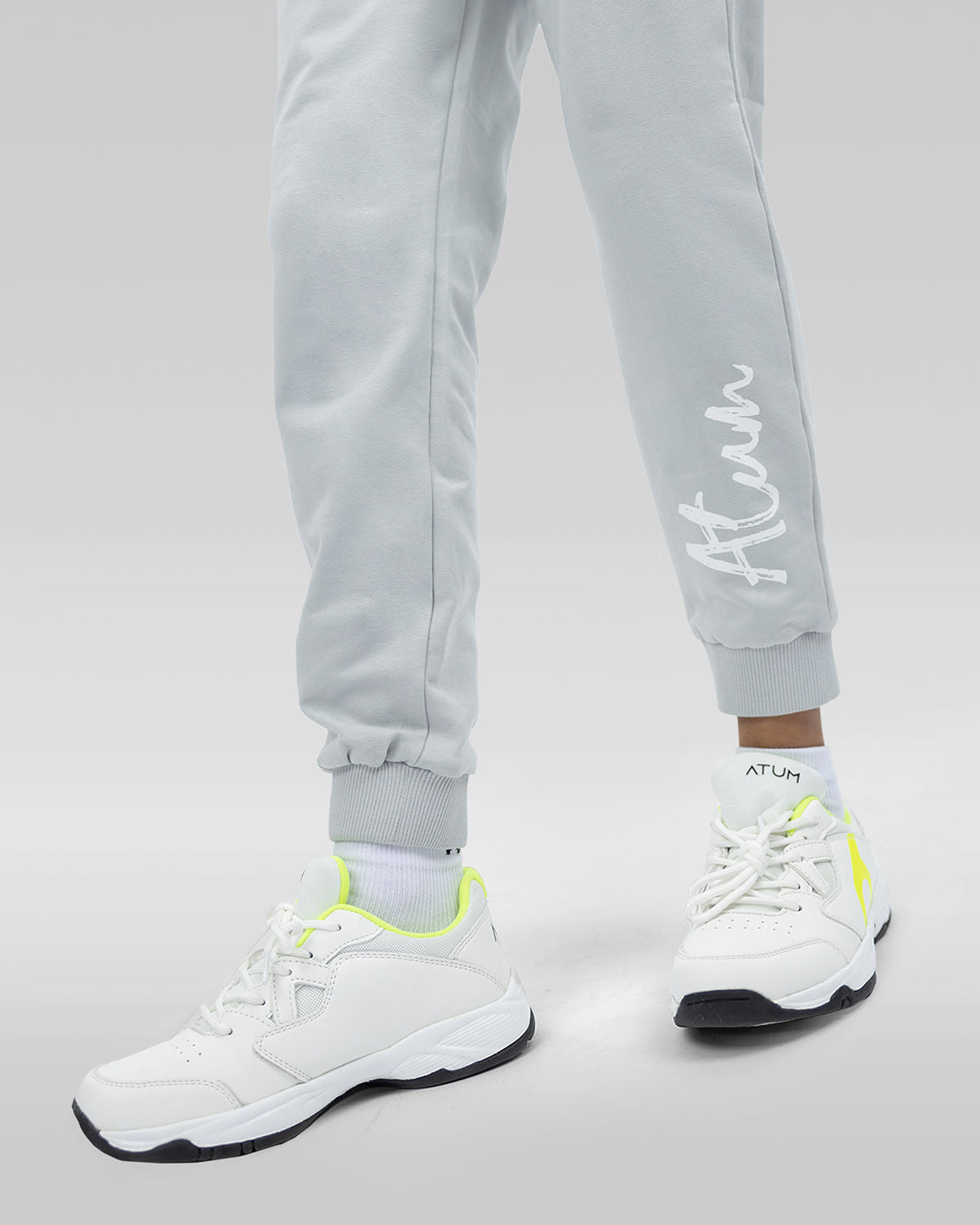 Smooth Girls Gray Sweatpants-Atum -42883577