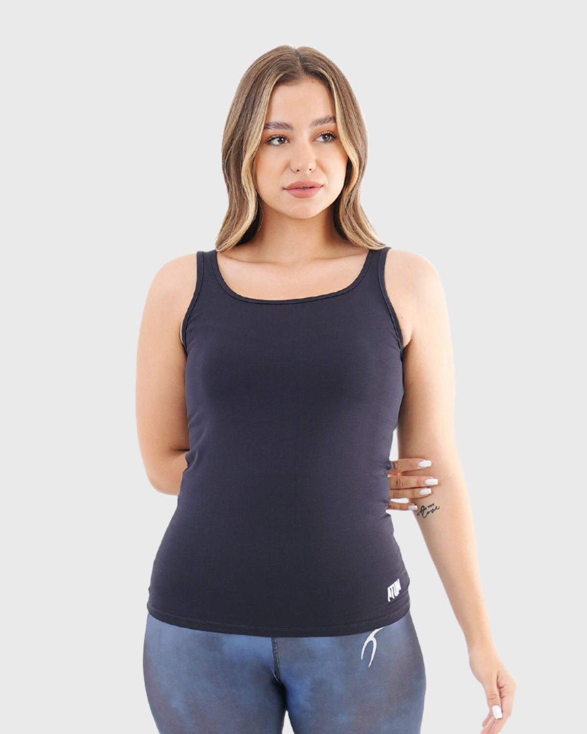 Basic Navy Tank-Top-Atum -85430339