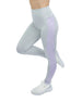 Flowery Plain Gray Leggings