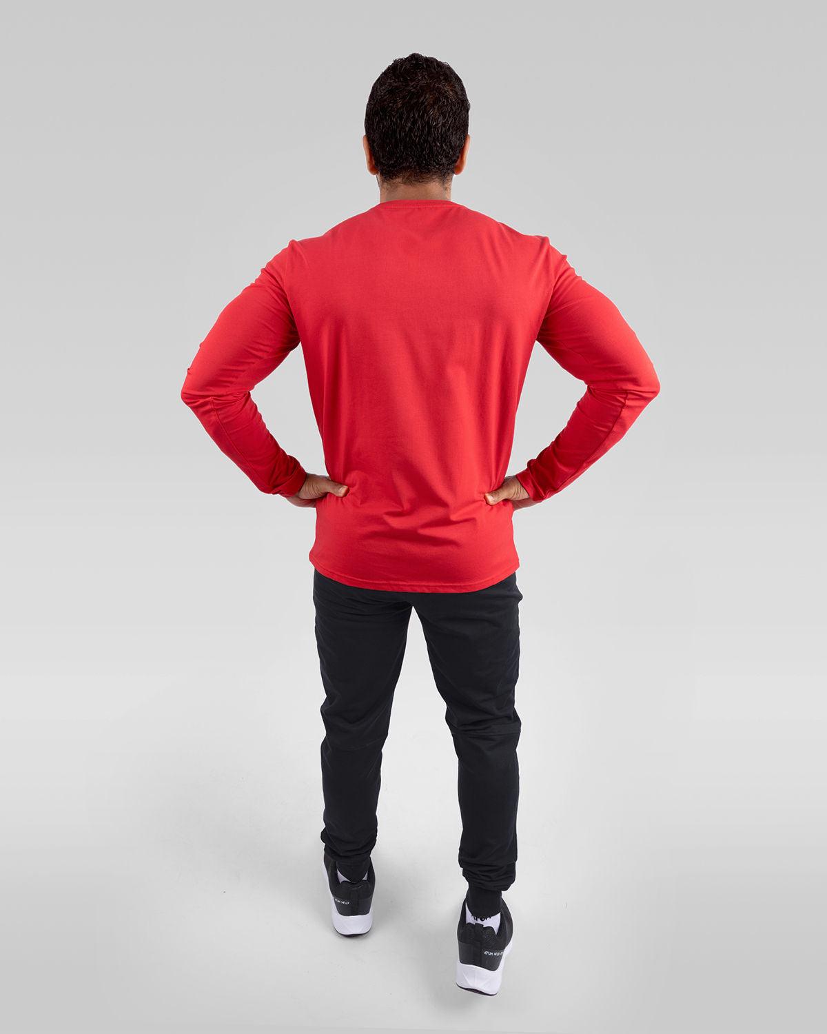 Optimum Men's Red T-Shirt-Atum -24392728