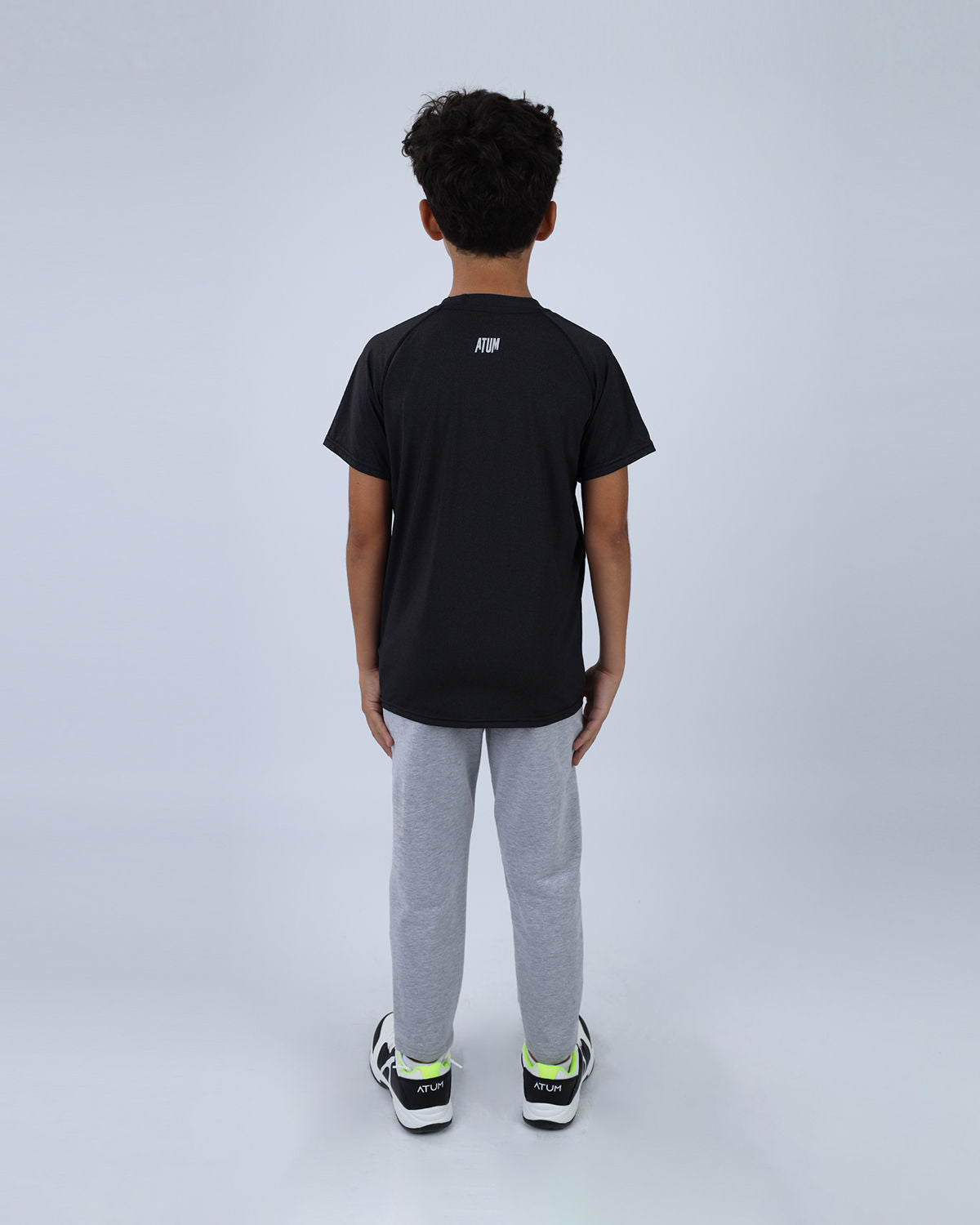 Power-On Sports Black T-Shirt-Atum -92382324