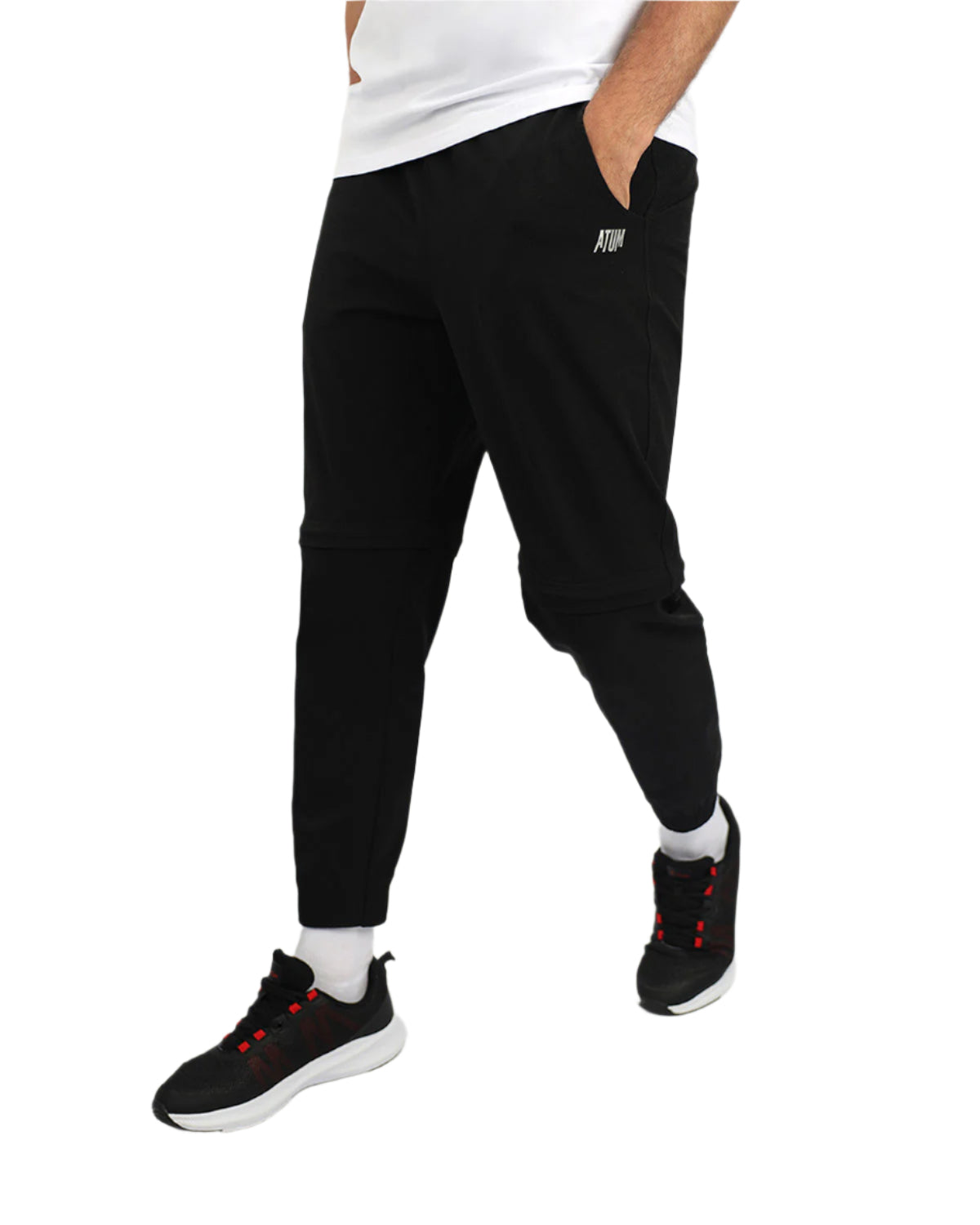 Adjustable Black Pant/Short-Atum -3605502