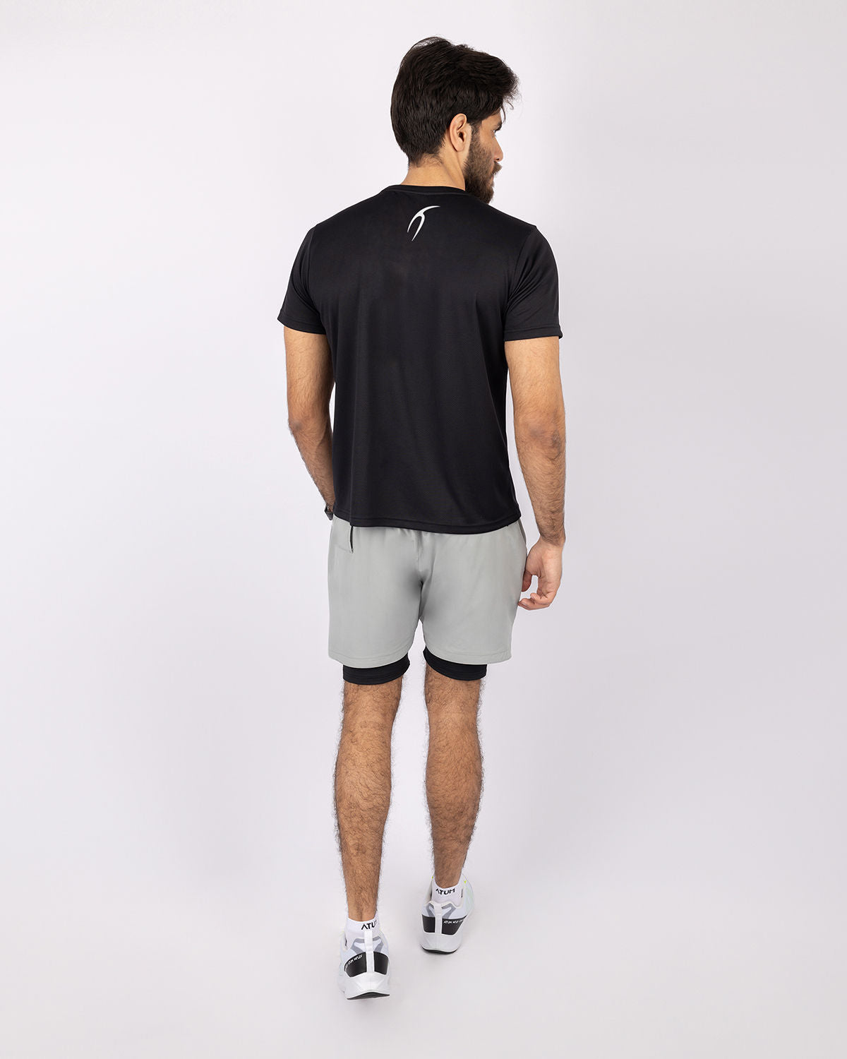Squat Core Mesh Black T-Shirt-Atum -36898861