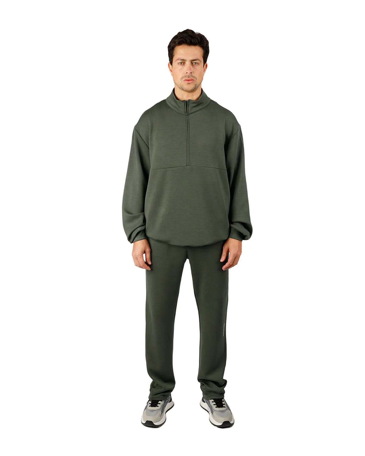 Comfort Men's Olive Tracksuit-Atum -36485945