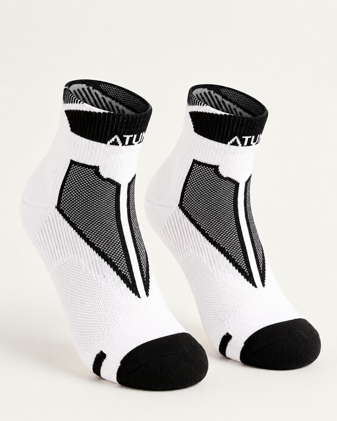 Adults Unisex Low-Cut White Training Socks-Atum -31795707