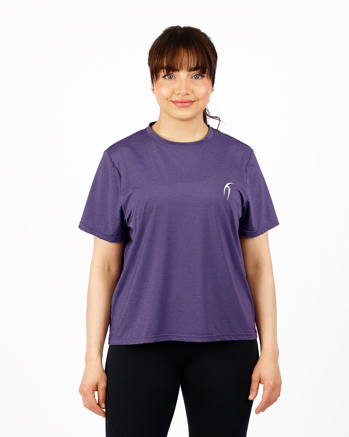 Hyper Short-Sleeves Purple Training Top