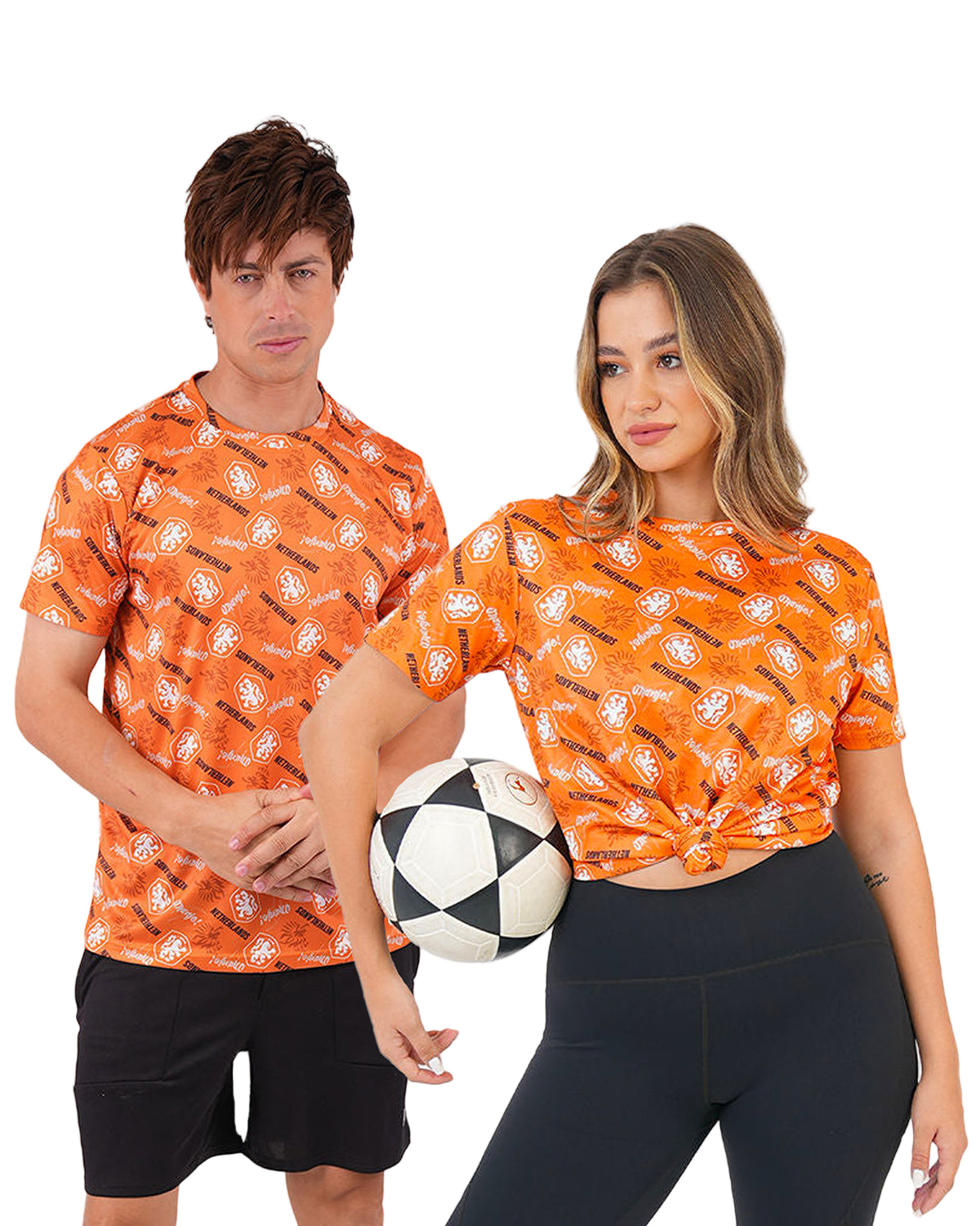 Orange-Sports-Unisex T-Shirt-Atum -54078066
