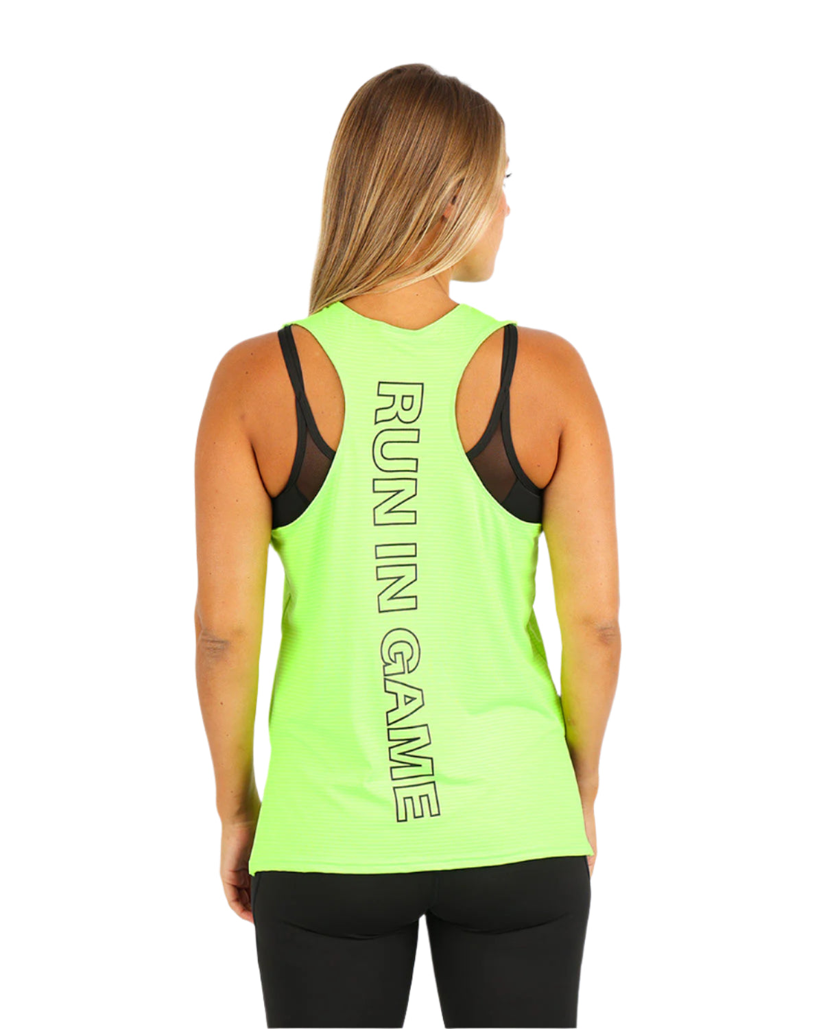 Vivid Motion Green Tank Top-Atum -34902145
