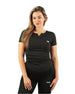 Aeroflex Women's Black T-Shirt