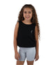 Ultra Sleeveless Cropped Black T-Shirt