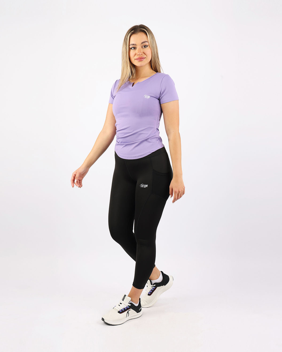 Aeroflex Women's Purple T-Shirt-Atum -17407104