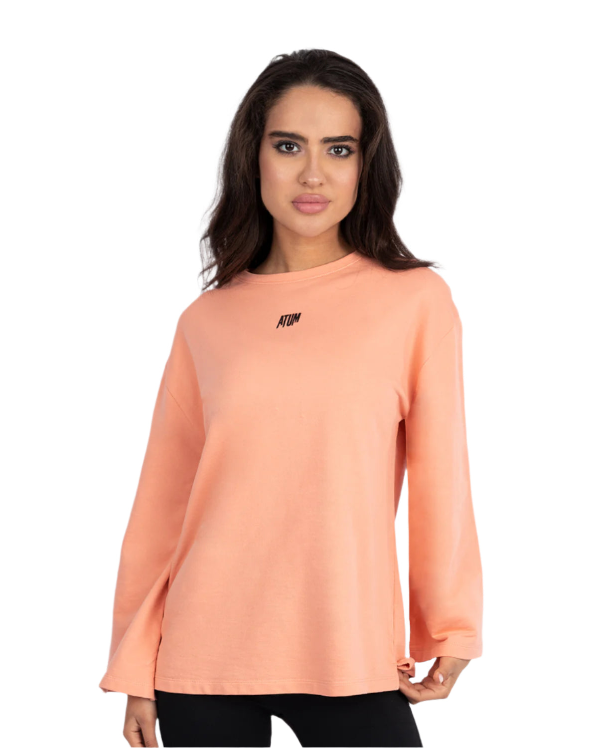 Elegance Oversize Coral T-Shirt-Atum -2920096