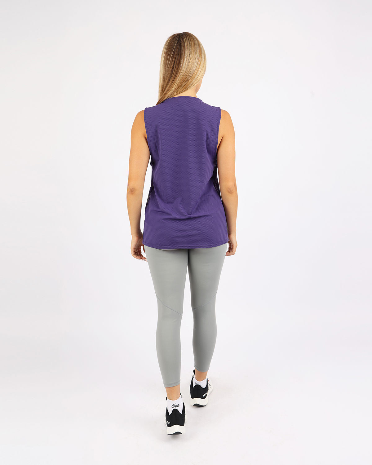 Victory Sleeveless Purple Tank Top-Atum -738011