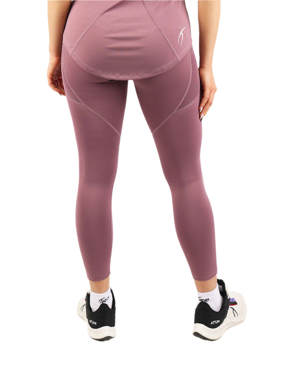 Pocket Flex Capri Violet Leggings-Atum -39068075