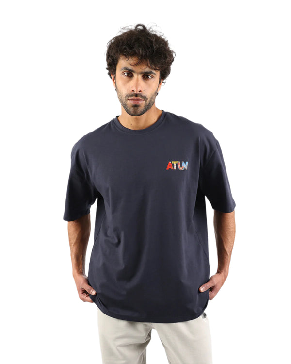 Cultural Republic Navy T-Shirt-Atum -85661794