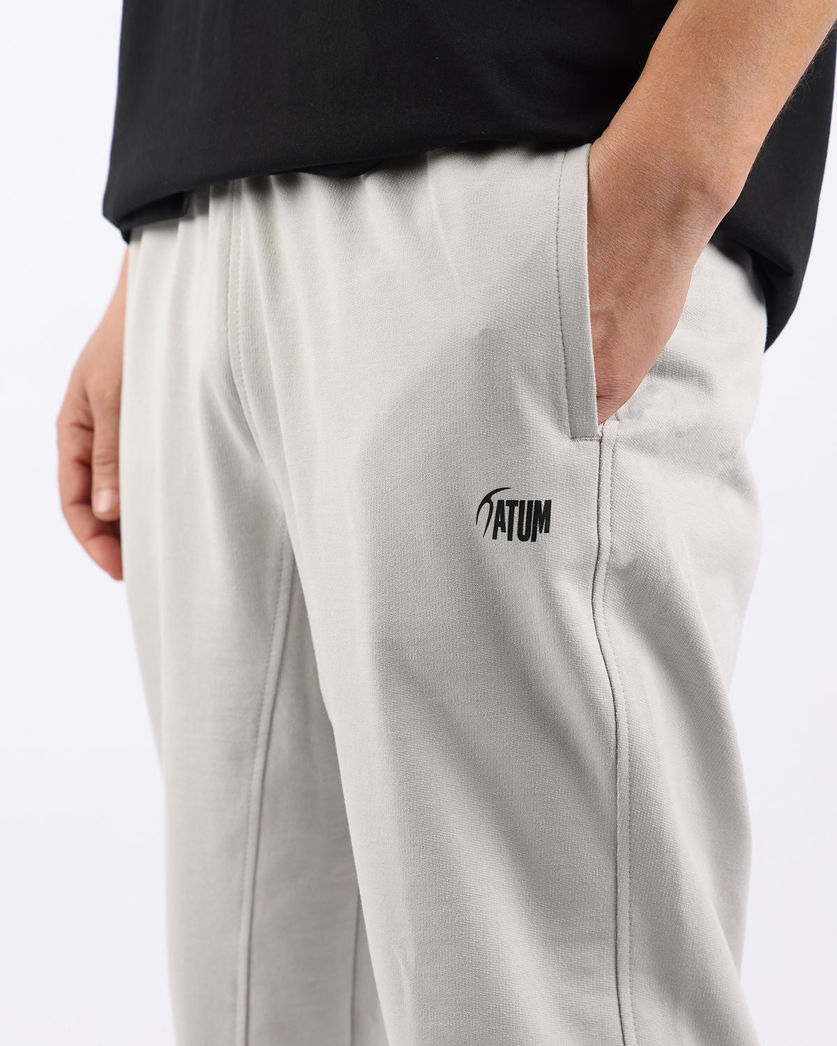 Active Comfort Men's Gray Sweatpants-Atum -5757064