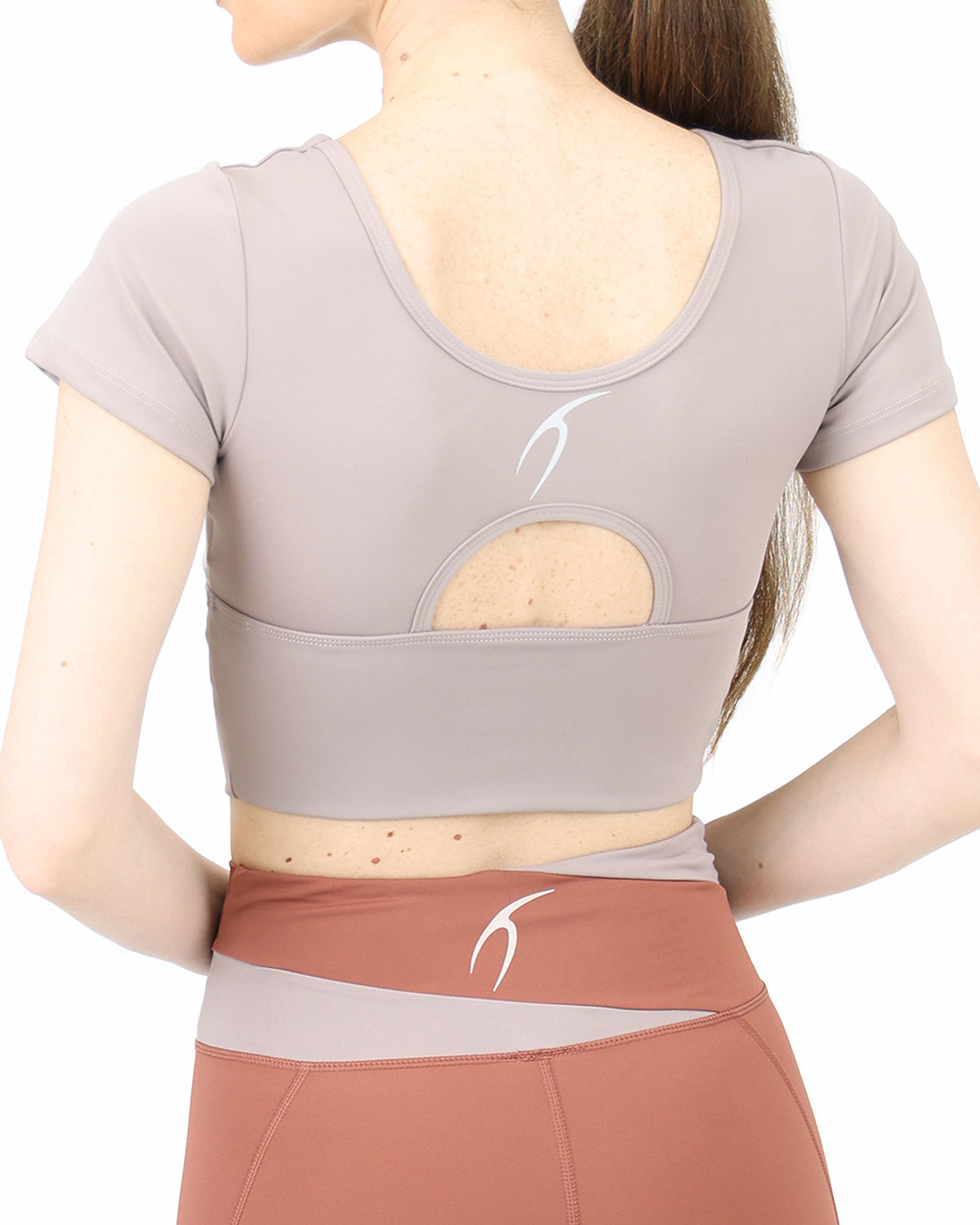 Asymmetric Crossover Red Top-Atum -20463006