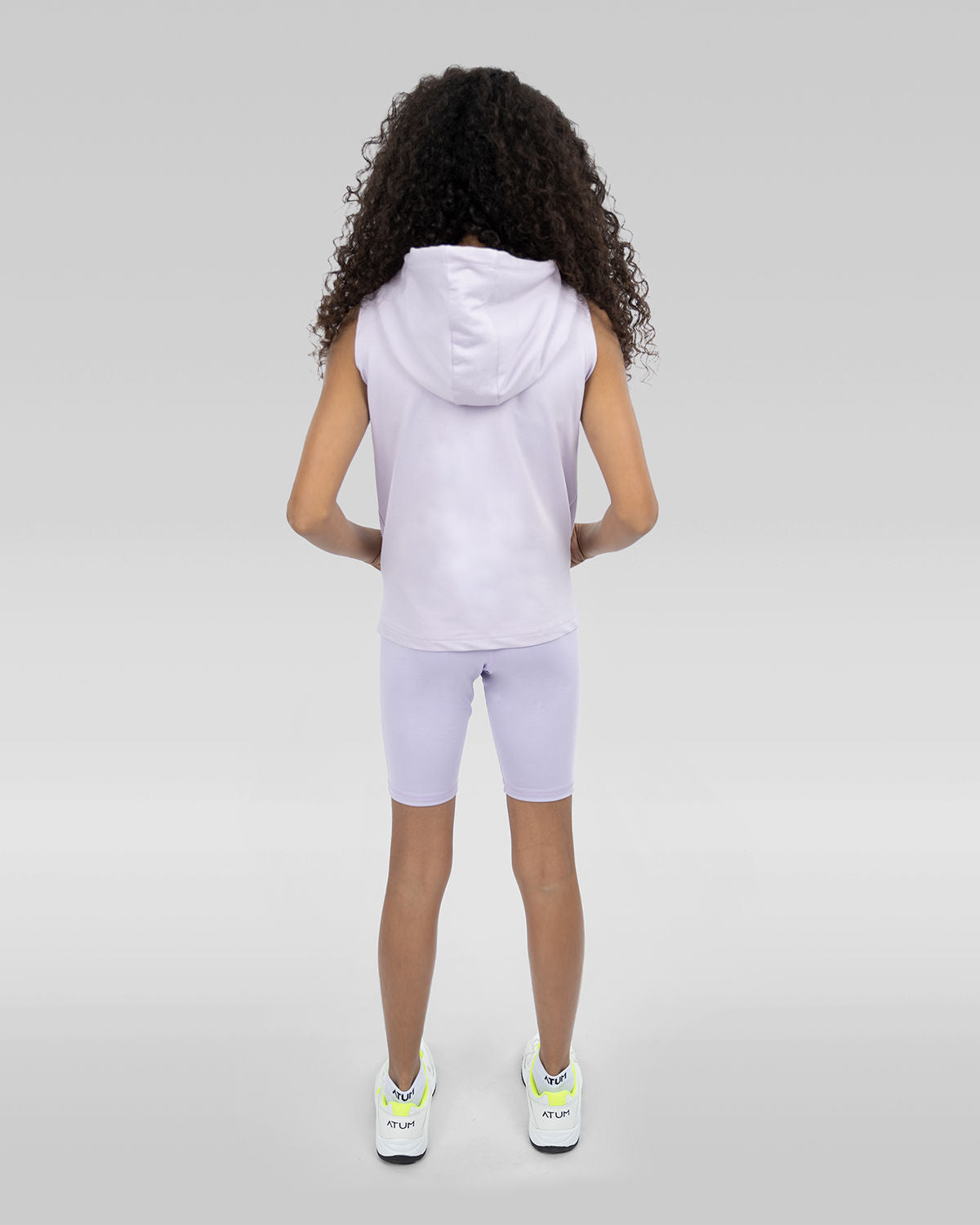 Smooth Girls Hooded Lavender T-Shirt-Atum -9562088