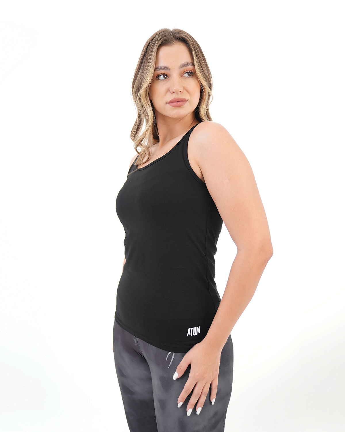Basic Black Tank-Top-Atum -33898537