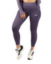 Pocket Flex Capri Purple Leggings